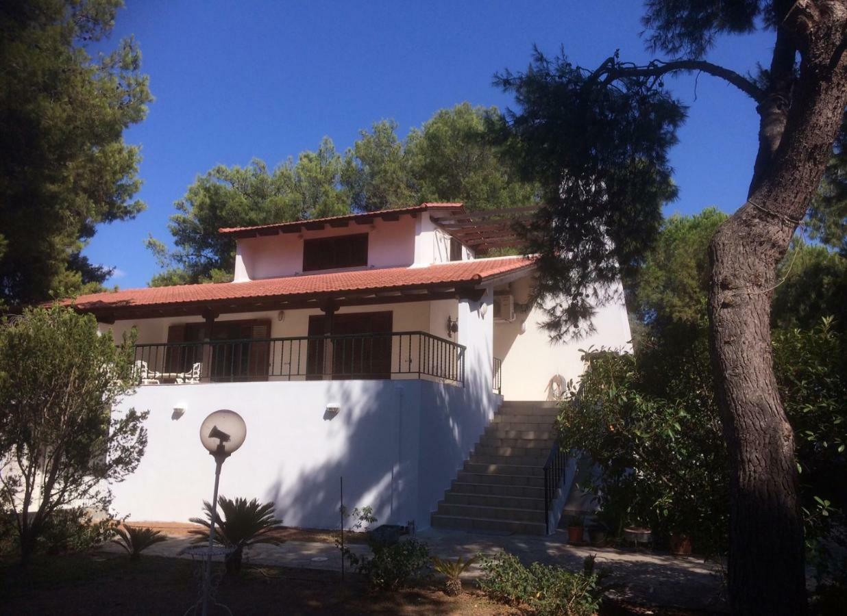 Seaside Villa In Alikes, Chalkida Drosiá Exterior foto